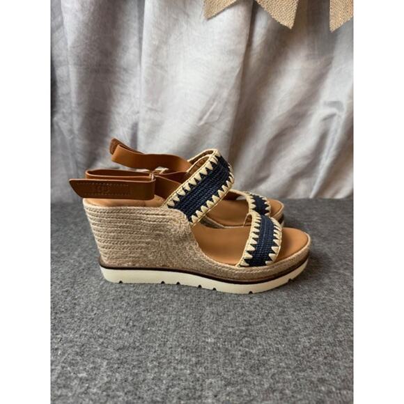 Gentle Souls by Kenneth Cole Evora Braided Wedge Women's Sz 8.5 - Picture 4 of 10